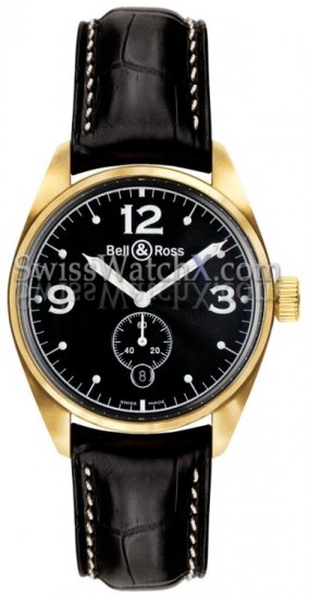 Bell & Ross Vintage 123 Gold Black