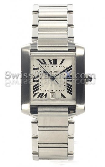 Cartier Tank Francaise W51002Q3 - zum Schließen ins Bild klicken