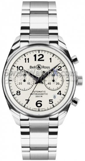 Bell & Ross Vintage 126 Genf White - zum Schließen ins Bild klicken