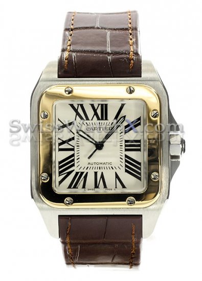 Cartier Santos 100 W20072X7 - zum Schließen ins Bild klicken