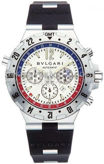 Bvlgari Diago Professional GMT40SVD/FB - zum Schließen ins Bild klicken