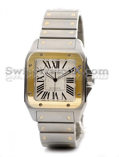 Cartier Santos 100 XL W200728G - zum Schließen ins Bild klicken