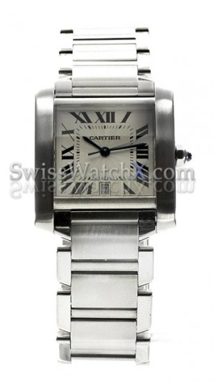 Cartier Tank Francaise W51002Q3 - zum Schließen ins Bild klicken