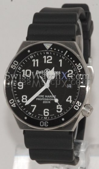 Bell & Ross Collection Professional Typ Black Marine - zum Schließen ins Bild klicken