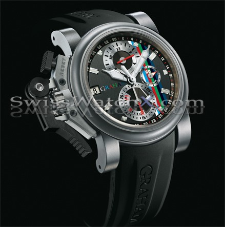 Graham Chronofighter Oversize Titanium Tackler - zum Schließen ins Bild klicken