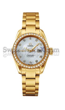 Omega Aqua Terra 150m Ladies 2165.75.00 - zum Schließen ins Bild klicken