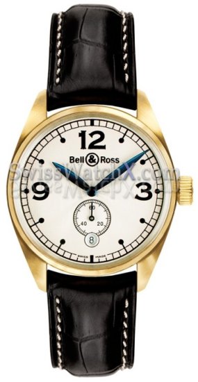 Bell and Ross Vintage 123 Gold Pearl - Click Image to Close