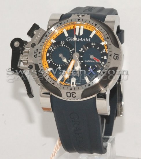 Graham Chronofighter Oversize Diver and Diver Date 20VEV.U05A.K4 - Click Image to Close