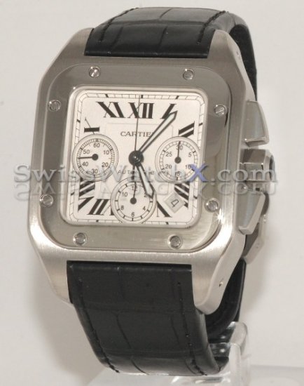 Cartier Santos 100 W20090X8 - Click Image to Close