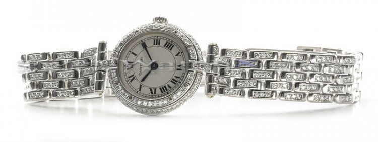 Cartier Santos santos ladies diamond