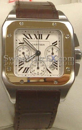 Cartier Santos 100 W20091X7 - Click Image to Close