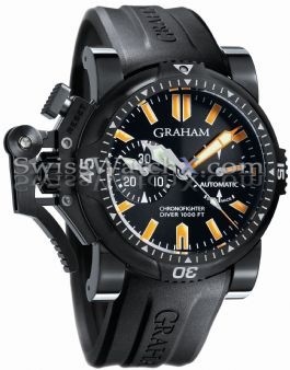 Graham Chronofighter Oversize Diver and Diver Date 20VEZ.B02B.K1 - Click Image to Close