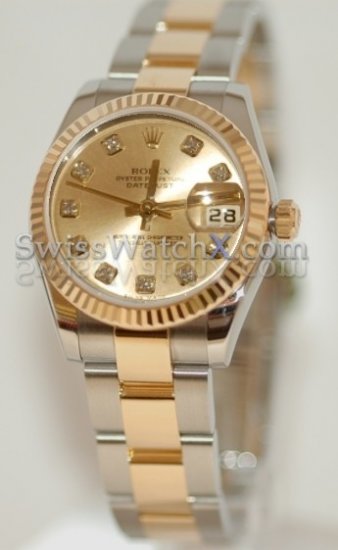 Rolex de tamaño mediano Datejust 178273 - Haga click en la imagen para cerrar