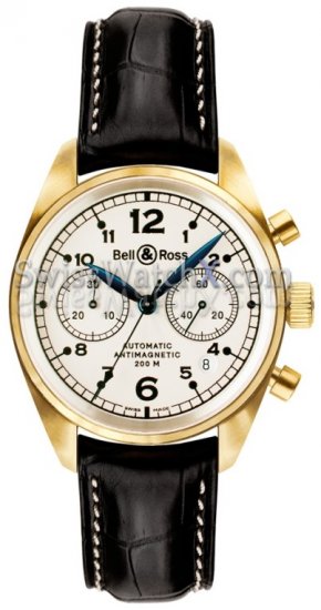 Bell y Ross Vintage 126 Oro Perla - Haga click en la imagen para cerrar