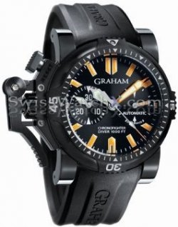 Graham Chronofighter Oversize Diver y 20VEZ.B02B.K10B Fecha Dive