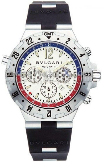 Bvlgari Diago GMT40SVD/FB professionnel - Cliquez sur l'image pour la fermer