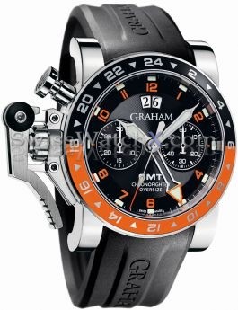 Graham Chronofighter Oversize Big Date GMT 2OVASGMT.B01A.K10B - Cliquez sur l'image pour la fermer