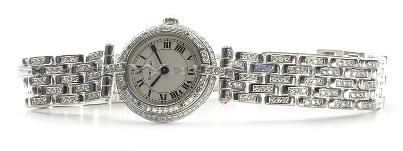 Cartier Santos Santos dames diamant - Cliquez sur l'image pour la fermer
