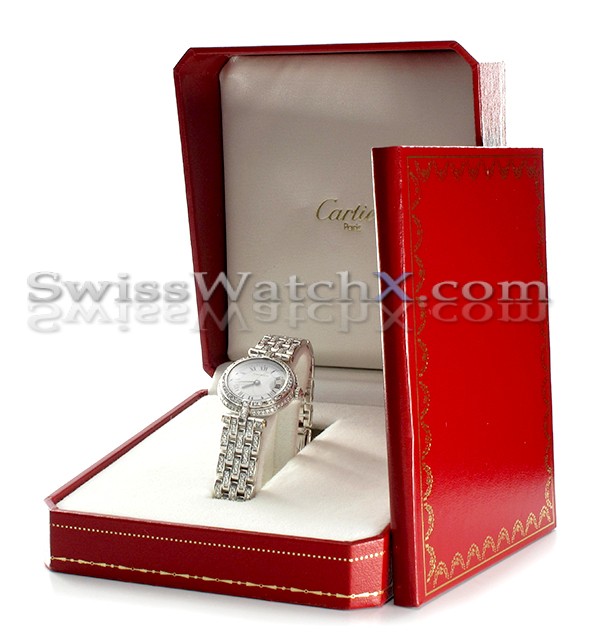 Cartier Santos Santos dames diamant - Cliquez sur l'image pour la fermer