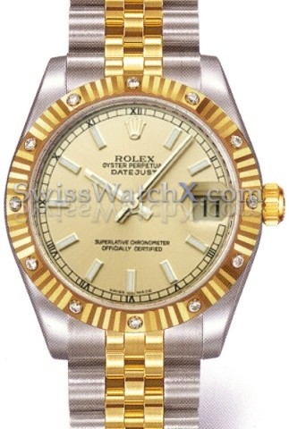 Rolex Datejust di medie dimensioni 178.313 - Clicca l'immagine per chiudere