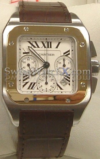 Cartier Santos 100 W20091X7  Clique na imagem para fechar